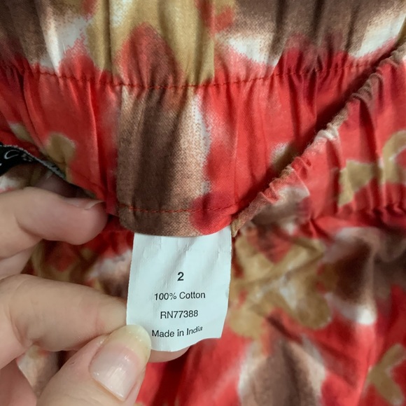 J. Crew Patterned Skirt Size 2 - Picture 6 of 7